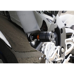 Sato Racing Frame Sliders Yamaha YZF 1000 R1 2015 2017 Revolver Style Black Delrin