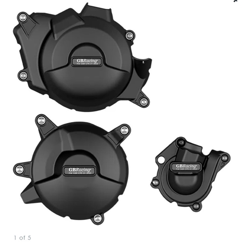 GB Racing Secondary Engine Cover Set BMW S1000RR 2009 2015 S1000RR HP4 2013 2015 3 Piece Kit