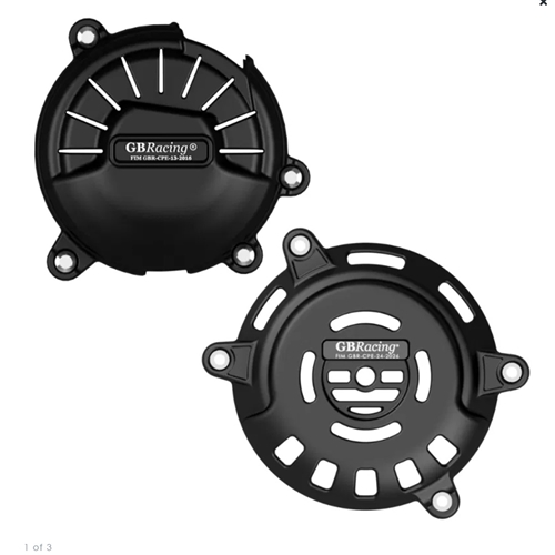 GB Racing Engine Cover Set Ducati  Panigale  V4R 2019 Secondary Engine Covers Long Glass Fiber Reinforced Injection Molded